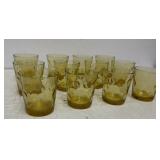 Amber Hazel Atlas Eldorado juice glasses (12)
