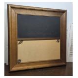 chalkboard / corkboard in Beautiful frame