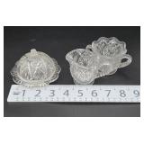 Glows - Child's creamer and sugar with butter