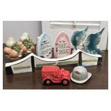 5pr salt and peppers - Mackinac bridge, fireman,