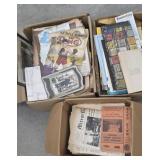 3 estate MYSTERY boxes of ephemera