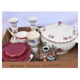 Box of Pottery & Porcelain