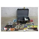 Fishing Tackle Box w/ accessories