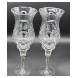 Pr pretty princess house hurricane candle lamps