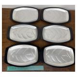 Nordic ware Steak Platters/holders (6)