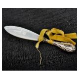 Antique MOP Sterling Handle Pate Knife