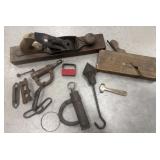 Wood planes, magnet, etc