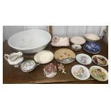 Ironstone basin, Rolland pitcher, assorted made