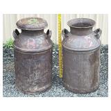 2 Milk Cans