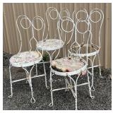 Ice cream Parlor Chairs (4) - need work