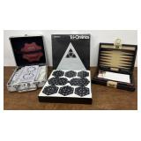 Dominos, TriOminos, Backgammon