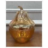 Beautiful Iridescent Marigold carnival glass