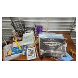 End of consignment ephemera bags lamp waste basket