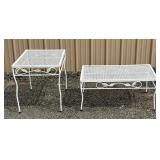 Wire Mesh Coffee & End Table