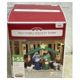 Holy Family Nativity Scene inflatable 7ï¿½-