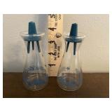 Vintage Pyrex Old Town Blue Onion glass salt &