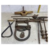 Scale Yards, Iron Ice Tongs, Augers, Early