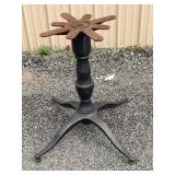 Spiral Leg Table Base (iron)- black 30ï¿½