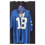 The ï¿½sheriffï¿½ number 18 Peyton Manning xL jersey