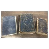 Antique German Bible, hymn book, religious book