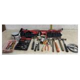 Milwaukee Tool Belt, Hardware Organizer, Hammers,