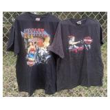 Harley Davidson shirts- size L, XL