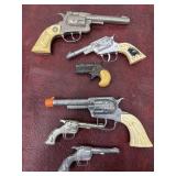 Cap guns - Hide-Away, Hubley, Pony Boy, Smoky,