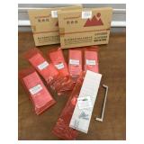 12 Cabinet drawer pulls/hardware. Brand new!