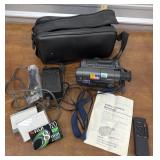Sony HandyCam video camera recorder and case