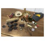 Little junque box- sunglasses, hat, pocket