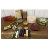 Girly box- dresser boxes, lipsticks, shaver,