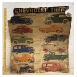 Chevy Pick-up Advertising - pick up in building 2