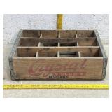Crystal Club Advertising Crate