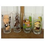 Character glasses- Porkey Pig, Wile E. Coyote,