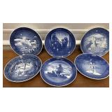 Beautiful blue ï¿½Royal Copenhagen /Denmarkï¿½ set of