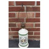 MCM Ceramic Canister Table Lamp (no shade)