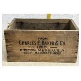 Charles Barker & Co. Advertising Crate