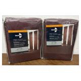 Black out Drapery - 2  54ï¿½ x 84ï¿½ burgundy panels