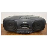 Sharp Boom Box AM/FM / Cassette/ CD radio -