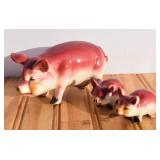 Vintage Japan Pig & Piglets Figures