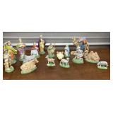 Ceramic Nativity figures