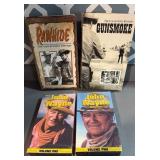 VHS rawhide Gunsmoke John Wayne.