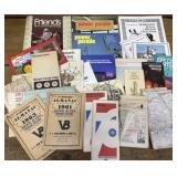 Maps, Farmers Almanac (61/63), misc ephemera