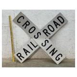 Railroad Crossing Sign (aluminum)