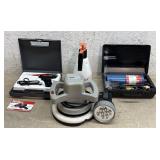 Buffer, Spray Bottle, Flashlight, Torch &