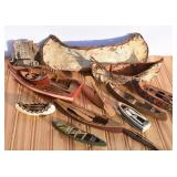 Lot of Boats-Boat Theme Craft & Decor Items