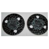 2 Mid Century WBS New York N.Y. Round Mosaic Tile