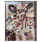 Patriotic and Christmas jewelry