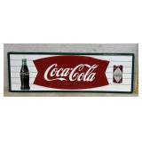 Coca-Cola Aluminum Sign 34/15 - not antique!!