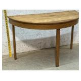 Half Round Oak Table 42/21/25